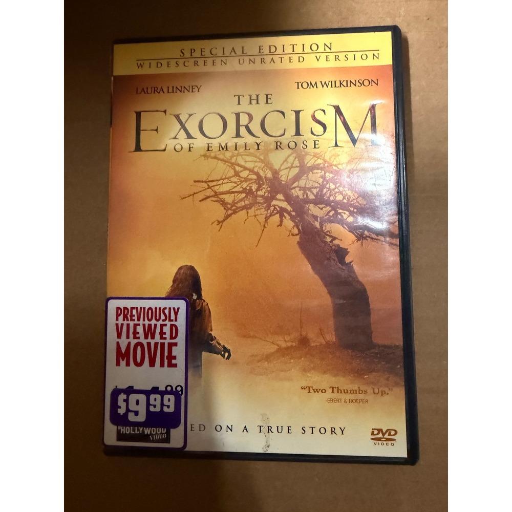 The Exorcism of Emily Rose DVD Special Edition Unrated‎ Widescreen Laura Linney
